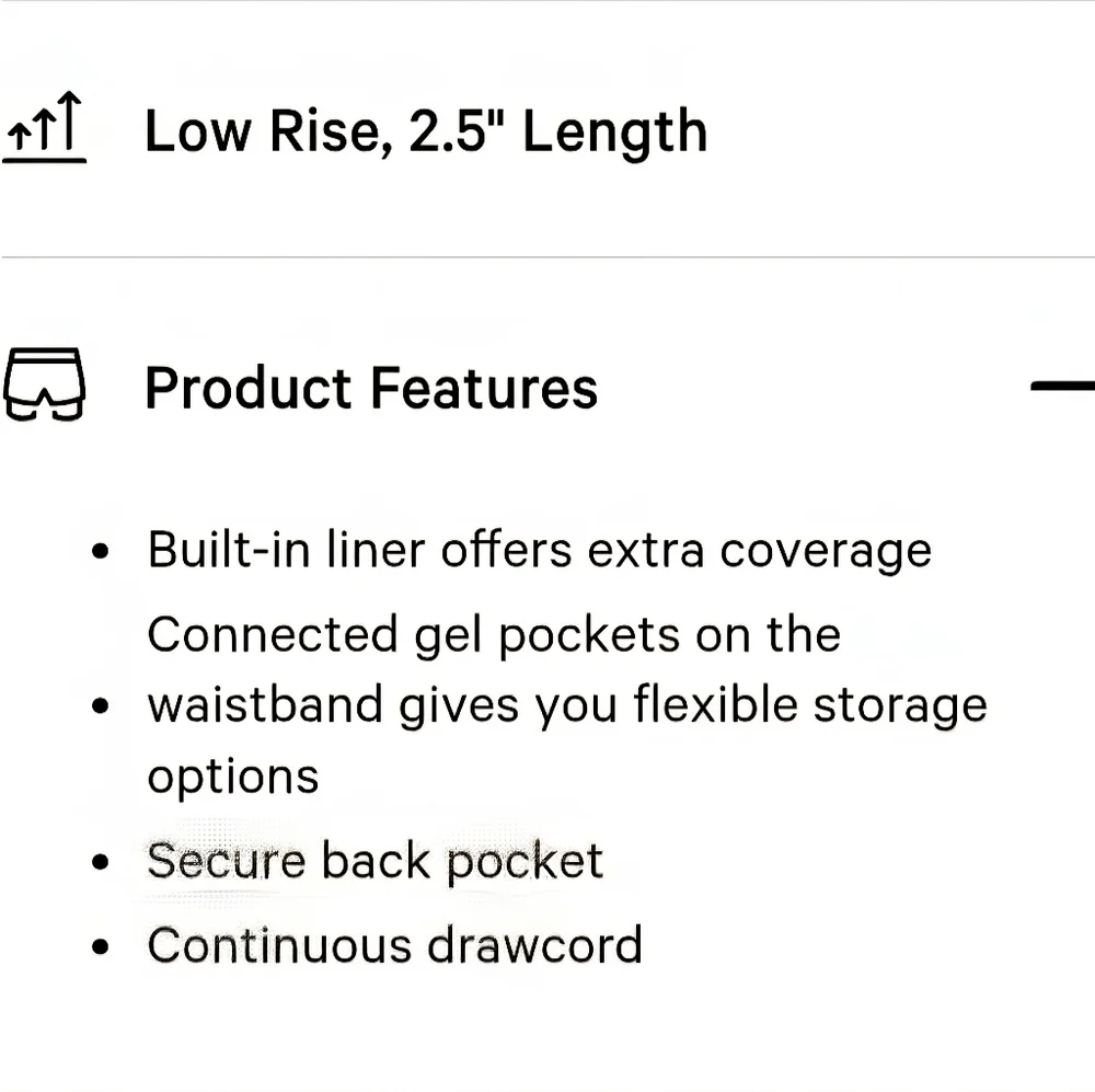 Lululemon Speed Up Low-rise 2.5